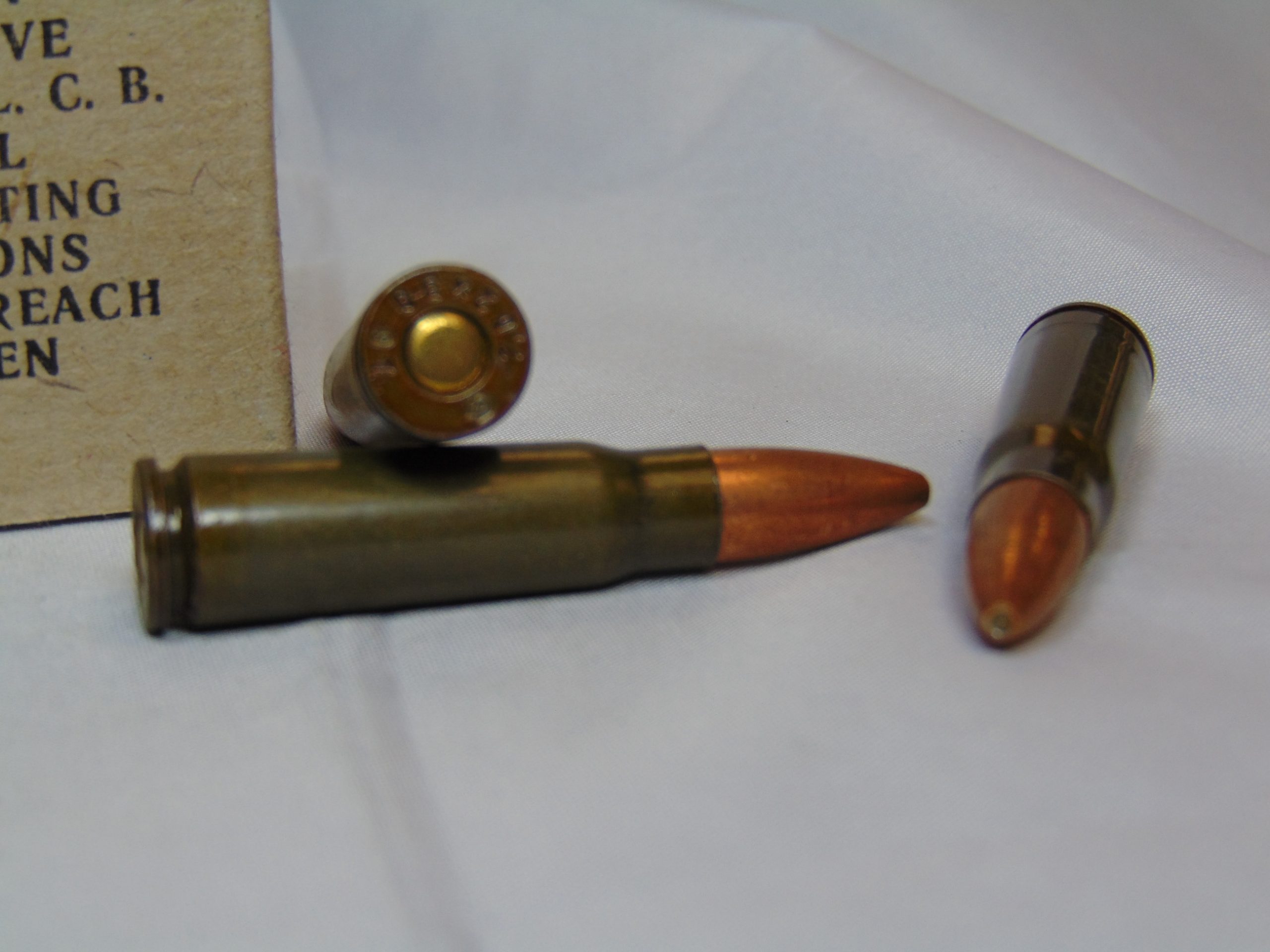 Centerfire Ammunition Non-Corrosive 7.62x39mm HP L.C.B. 123Gr. Ball ...